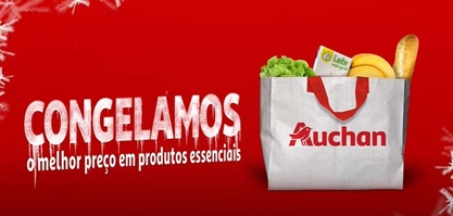 Auchan “congela” preços e reforça incentivo à poupança com nova campanha multimeios